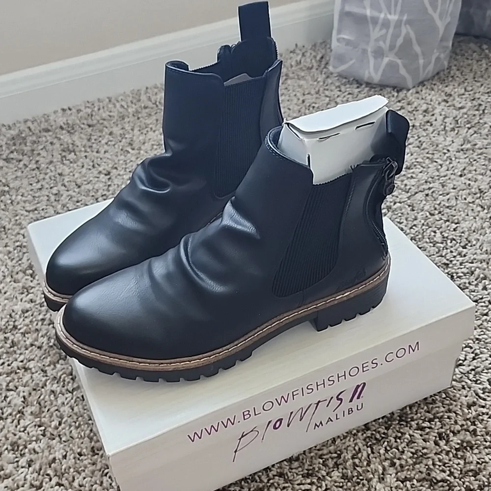 Blowfish Redsen Black Local Sheriff Booties - Picture 2 of 7
